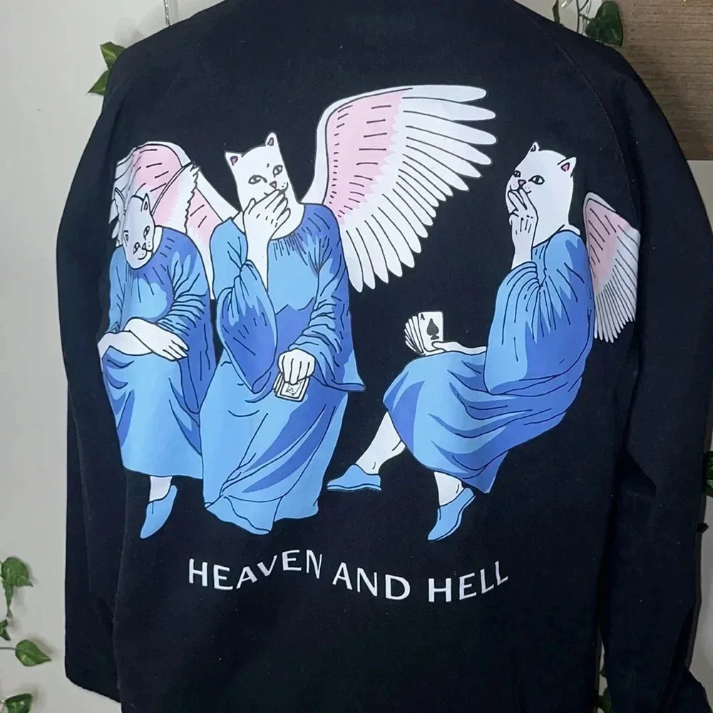 RIPNDIP - Heaven And Hell Bomber Jacket - Picture 5 of 11